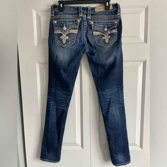 ROCK REVIVAL- Sofia Skinny - Size 28 - Picture 1 of 5